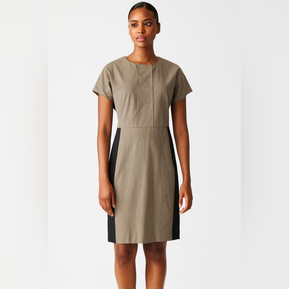 W118 By Walter Baker Colorblock Dress With Back Zip Closure - Size S